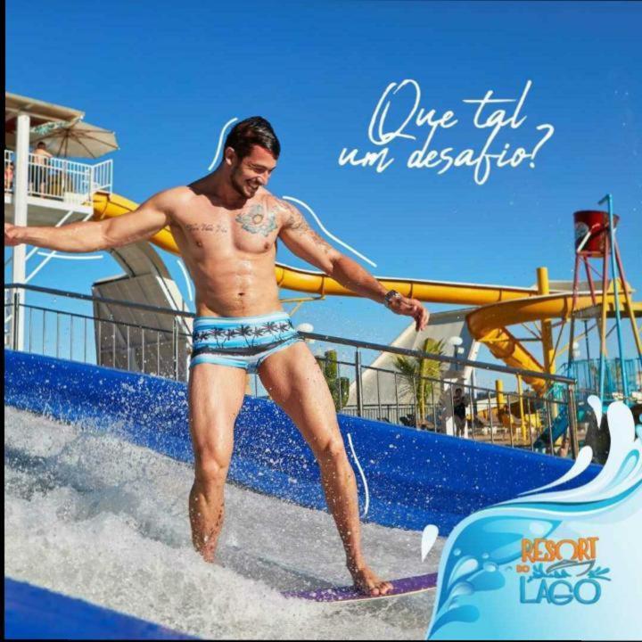 Resort Do Lago 1 Ou 2 Quartos Caldas Novas Kültér fotó